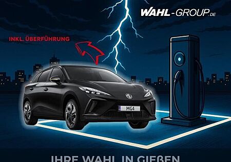 MG MG4 Luxury ⚡Long Rɑnge ⚡- Pebble Black - 64 kWh 450 km Reichweite inklusive Frachtkosten