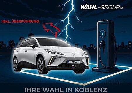 MG MG4 Luxury ⚡Long Rɑnge ⚡ - Dover White - 64 kWh 450 km Reichweite