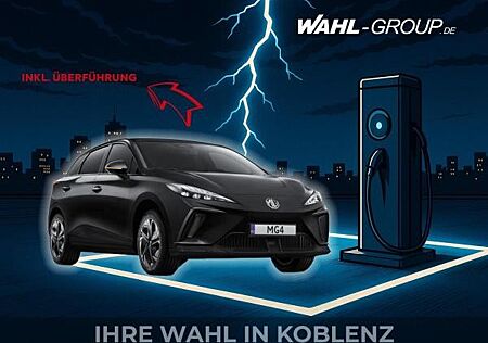 MG MG4 Luxury ⚡Long Rɑnge ⚡- Pebble Black - 64 kWh 450 km Reichweite inklusive Frachtkosten