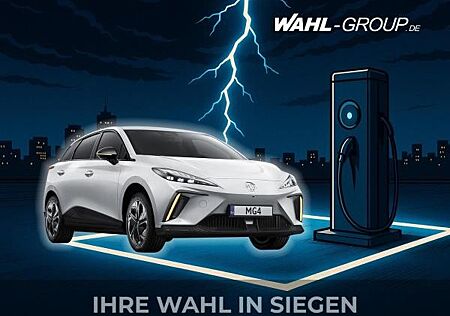 MG MG4 Luxury ⚡Long Rɑnge ⚡- Dover White - 64 kWh 450 km Reichweite
