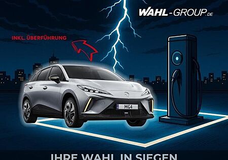MG MG4 Luxury ⚡Long Rɑnge ⚡- Medal Silver - 64 kWh 450 km Reichweite inklusive Frachtkosten