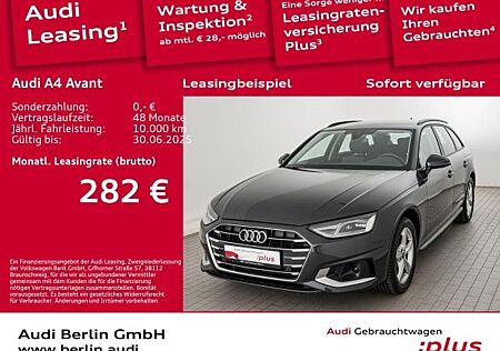 Audi A4 Avant Advanced 30 TDI S tr. PDC NAVI LED