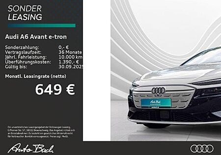 Audi A6 e-tron A6 Avant e-tron performance 270kW TECH-PRO AHK B&O