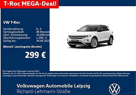 VW T-Roc Volkswagen Style 1.5 l TSI DSG*AHK*NAVI*RFK