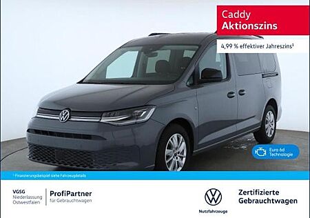 VW Caddy Volkswagen Maxi Life DSG Anschlussgarantie LED Navi