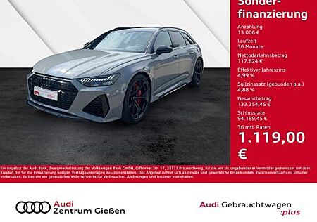 Audi RS6 gebraucht kaufen Audi RS6 RS 6 Avant 4.0 TFSI quattro performance AHK PANO B&O HuD RS-Dynamikpaket plus