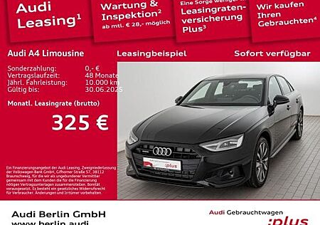 Audi A4 Limousine Advanced 40 TFSI qu. S tr. RFK NAVI
