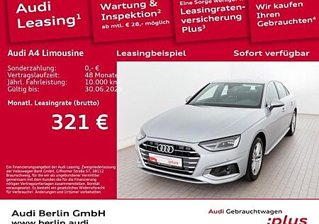 Audi A4 Limousine Advanced 35 TDI S tr. RFK PDC NAVI