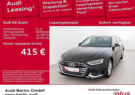 Audi A4 Avant Advanced 35 TDI S tr. SITZHZG LED PDC