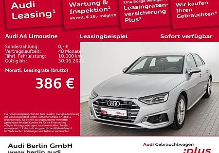 Audi A4 Limousine Advanced 35 TDI S tr. LED RFK NAVI