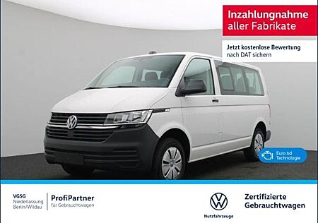 VW T6 Volkswagen .1 Kombi Kurz DSG 9-Sitzer 2xKlima GRA Vorb.AHK