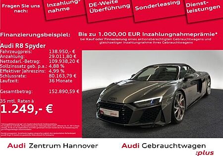 Audi R8 Spyder performance 5.2 FSI quattro Laser B&O Keramik Kamera Optik Schw.