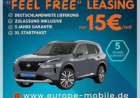 Nissan X-Trail Tekna+ 1.5 e-POWER e-4ORCE 157kW 4x4 (UVP 61.490€/KW27/25) 7-Sitzer/PANO/BOSE/MEMORY/NAV/PILOT/LED/U