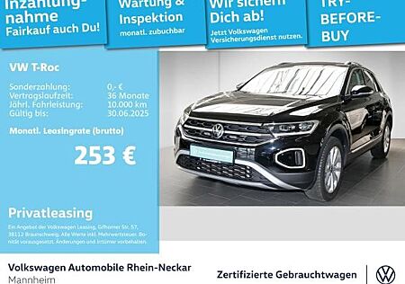 VW T-Roc Volkswagen 1.5 TSI Style DSG AHK Navi LED uvm