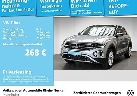 VW T-Roc Volkswagen 1.5 TSI Style DSG Navi AHK LED uvm