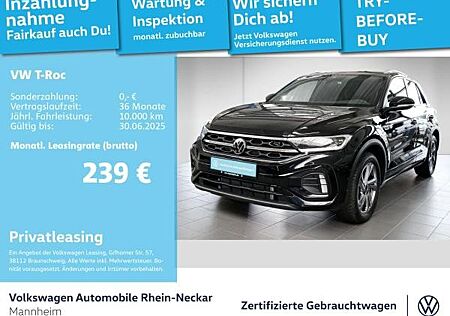 VW T-Roc Volkswagen 2.0 TDI R-Line DSG Navi AHK Kamera uvm