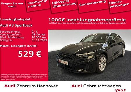 Audi A3 Sportback S line 45 TFSIe Matrix B&O Navi ACC