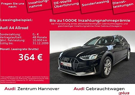 Audi A4 allroad quattro 40 TDI AHK LED Standheizung Navi HuD Sportsitze