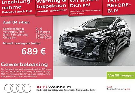 Audi Q4 e-tron 45 quattro AHK Navi MatrixLED S line