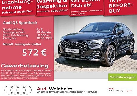 Audi Q3 Sportback 40 TFSI quattro S line Navi SONOS Matrix-LED uvm