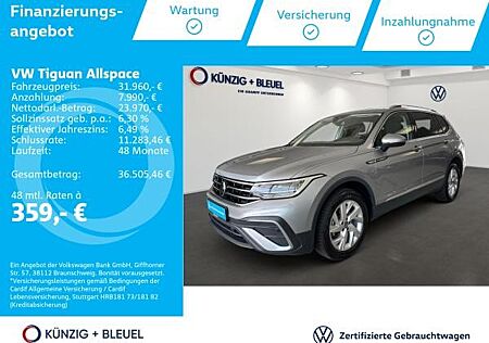 VW Tiguan Allspace Volkswagen Life 1,5 TSI DSG Nav*LED*ACC*AHK*7 Sitz