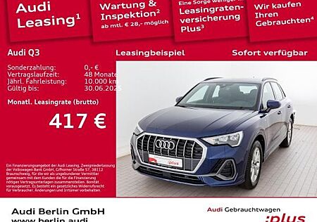 Audi Q3 S line 35 TDI S tr. RFK NAVI VIRTUAL LED