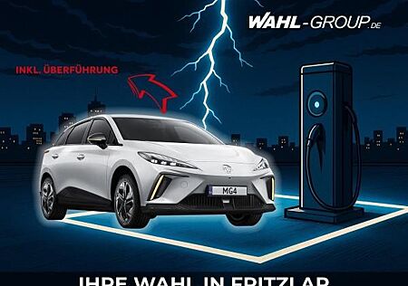MG MG4 Luxury ⚡Long Rɑnge ⚡- Dover White- 64 kWh 450 km Reichweite inkl. Frachtkosten