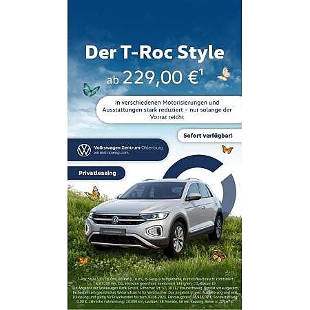 VW T-Roc leasen
