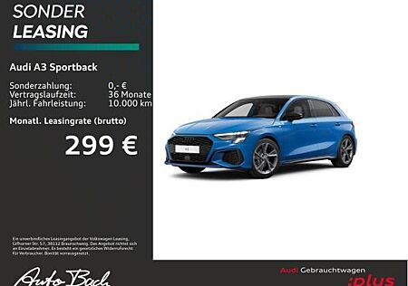Audi A3 Sportback S line 30TFSI Stronic Navi LED ACC AHK