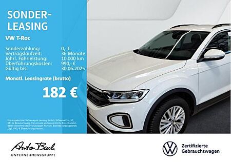VW T-Roc Volkswagen 1.0 TSI Life, Navi, LED, App-Connect, Digital Cockpit, Klima, Sitzheizung