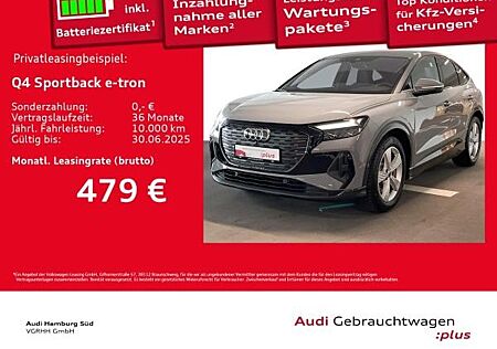 Audi Q4 e-tron Q4 Sportback 55 e-tron qu. S LINE/WÄRMEPUMPE/ACC