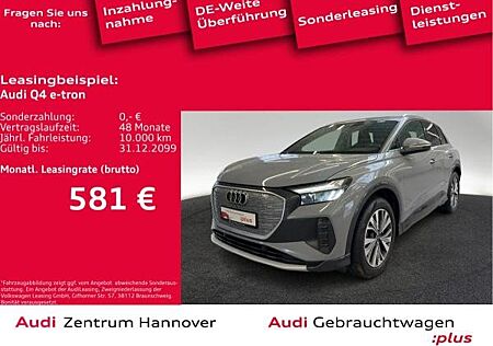 Audi Q4 e-tron 40 advanced AHK Sonos virtual Navi