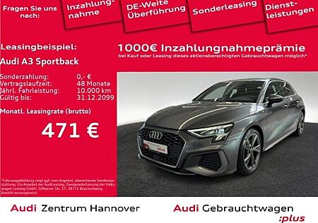 Audi A3 Sportback 35 TFSI S line virtual LED Navi Teilleder