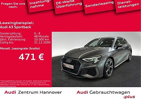 Audi A3 Sportback S line 35 TFSI virtual LED Navi Teilleder