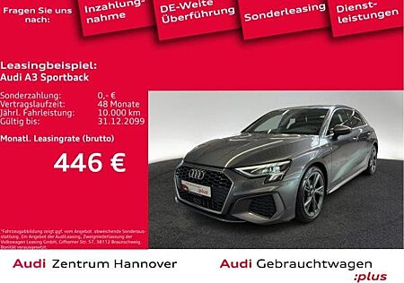 Audi A3 Sportback S line 35 TFSI virtual LED Navi Teilleder