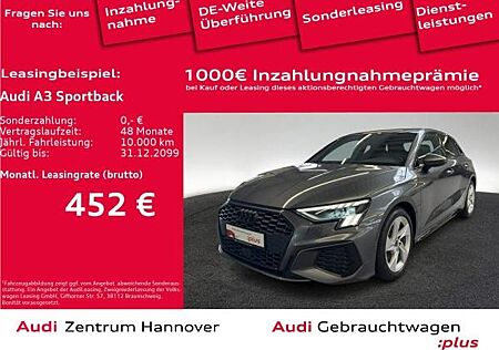 Audi A3 Sportback S line 35 TFSI S-Line Matrix ACC virtual Alcantara