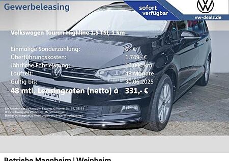 VW Touran Volkswagen Highline 1.5 TSI OPF DSG 7 Sitze AHK