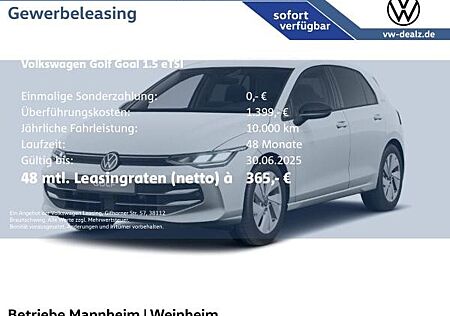 VW Golf Volkswagen GOAL 1.5 eTSI OPF DSG