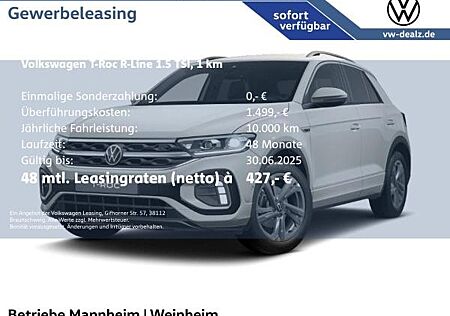 VW T-Roc Volkswagen R-Line 1.5 TSI OPF DSG