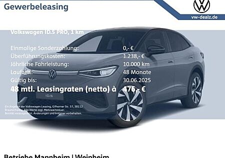 VW ID.5 Volkswagen Pro GOAL 1-Gang-Automatik