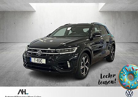 VW T-Roc Volkswagen R 2.0 l TSI 4M *Akrapovic-Auspuff*300PS*AHK*NAVI*LEDER*BLACK*SOUND*