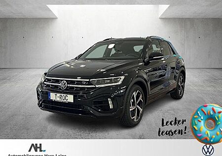 VW T-Roc Volkswagen R 2.0 l TSI 4M *Akrapovic-Auspuff*300PS*AHK*NAVI*LEDER*BLACK*SOUND*
