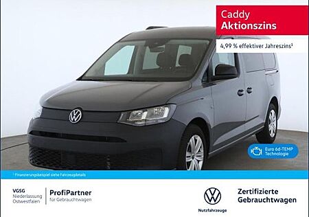 VW Caddy Volkswagen Maxi 3 J. Anschlussgarantie AHK PDC Klima