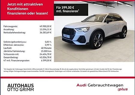 Audi Q3 40 TFSI quattro S line KLIMA NAVI LEDER ALU