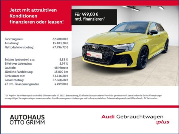 Audi RS3 Sportback 2.5 TFSI quattro LED bild