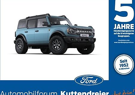 Ford Bronco Badlands 2,7 l EcoBoost V6 246 kW (335 PS), 10-Gang-Automatikgetriebe, Allrad e-4WD