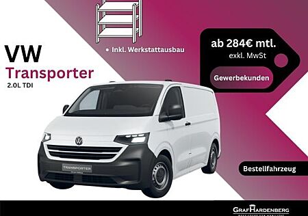 VW T5 Transporter Volkswagen Transporter Kasten 2.0l TDI Radstand: 3100mm *inkl. Werkstattausbau*