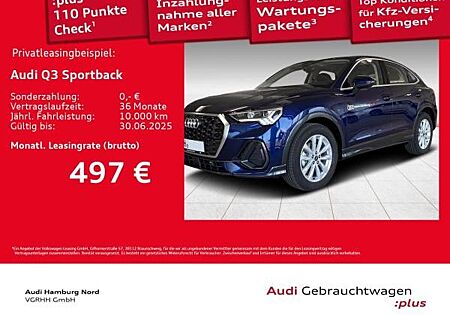 Audi Q3 Sportback 35 TFSI S tronic Navi ACC Kamera