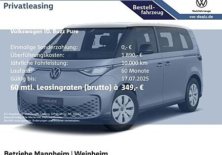VW ID.BUZZ Volkswagen ID. Buzz Pure