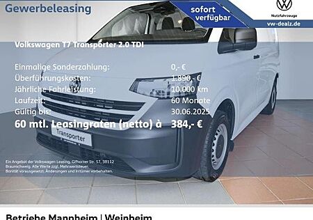 VW T6 Transporter Volkswagen Transporter T7 Kasten 2.0 TDI 3,0t